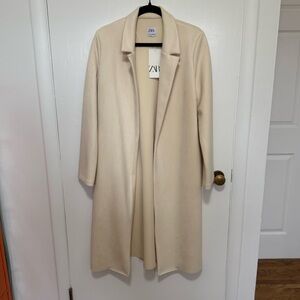 Zara Beige Women's Trench Coat